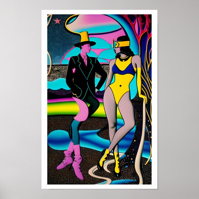 Dreamwave - Ken Gage Kunst Poster (Vorne)