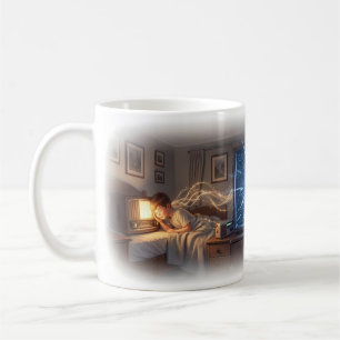 Dreamwave-Signale und Wonder Poster Kaffeetasse
