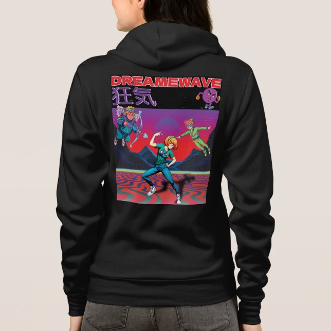 DREAMWAVE-Wahnsinn Hoodie (Rückseite)