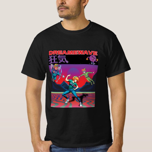 DREAMWAVE-Wahnsinn T-Shirt (Vorderseite)