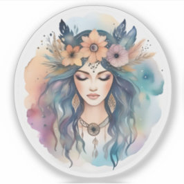 Dreamweaver: Ätherische Schönheit im Blut Aufkleber