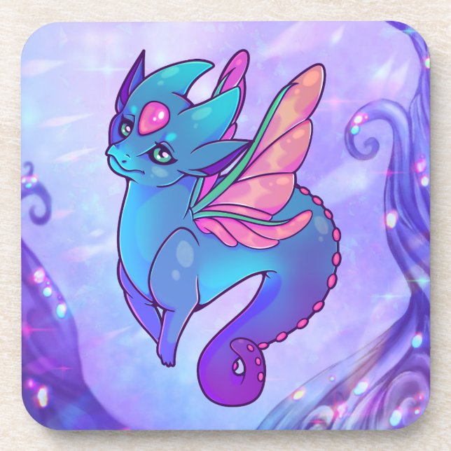 Dreamweaver Draginie set of 6 coasters Getränkeuntersetzer (Vorderseite)