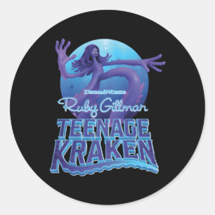Dreamworks Ruby Gill Nage Kraken Runder Aufkleber