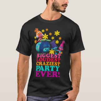 Dreamworks' Trollcharaktere Party T-Shirt