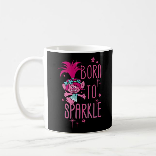 Dreamworks TrollPoppy Sparkle Kaffeetasse (Links)