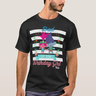 Dreamworks Trolls Papa zum Geburtstag T-Shirt