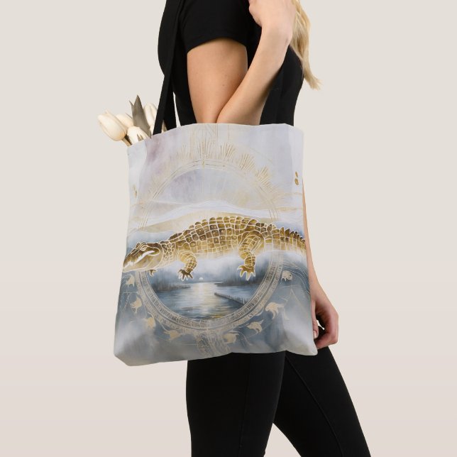 Dreamwoven Guardian Alligator Tote  (Von Nahem)