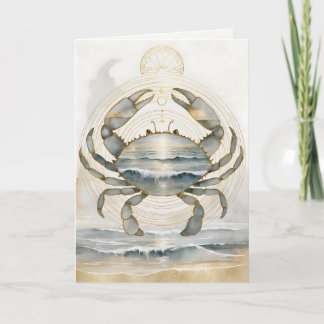 Dreamwoven Guardian Crab Greeting Card Karte
