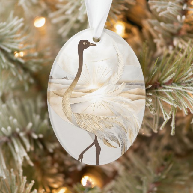 Dreamwoven Guardian Ostrich Ornament – Feather of  (Baum)