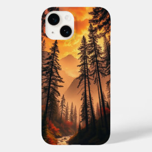 Dreamy Abend Forest iPhone Case