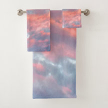 Dreamy Ästhetische Sonnenuntergangswolken