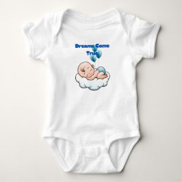Dreamy Baby Bodysuit - Soft Clouds & Sweet Dreams Strampler