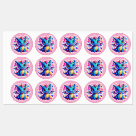 Dreamy Baby Dragon Etiketten