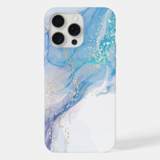 Dreamy Blue Marble Design Phone Case iPhone 15 Pro Max Hülle