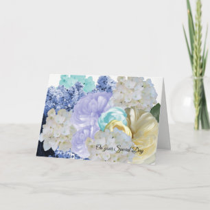 Dreamy Blume Geburtstagskarte Feiertagskarte