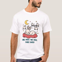 Dreamy Bunny Counting Schafe T - Shirt