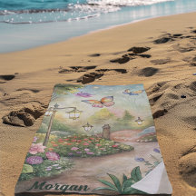 Dreamy Butterfly Garden Path - Verzauberter Garten