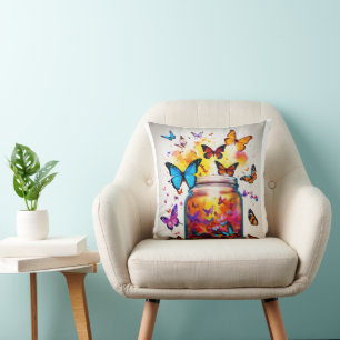 Dreamy Butterfly Kissen: Komfort und Stil für Sie Kissen