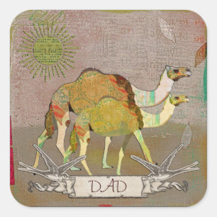 Dreamy Camels Vater Sticker