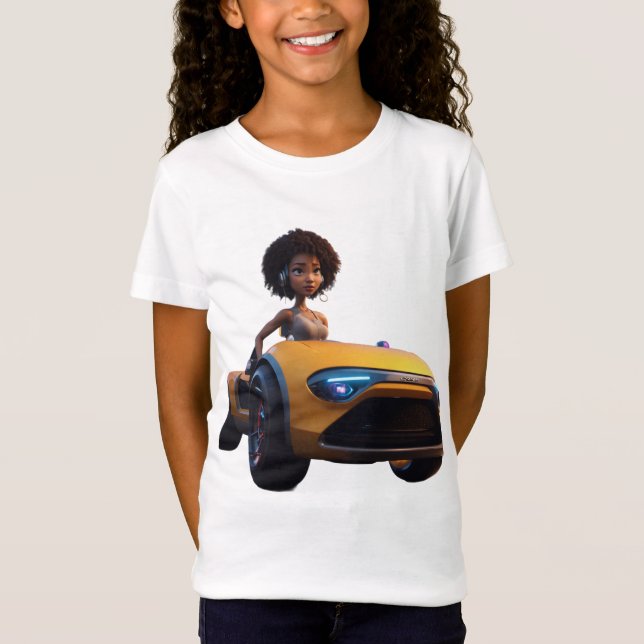 Dreamy Car & Baby T - Shirt (Vorderseite)