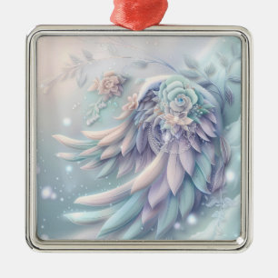 Dreamy Christmas Angel Wings Ornament