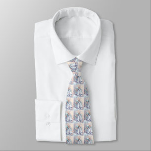 Dreamy Christmas Bells Neck Tie Krawatte