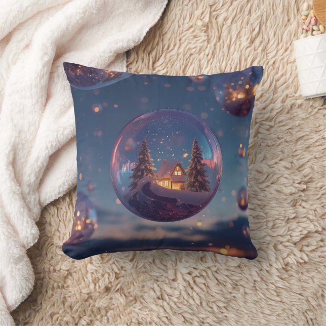 Dreamy Christmas Bubble Kissen (Decke)