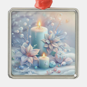 Dreamy Christmas Candles Ornament Aus Metall