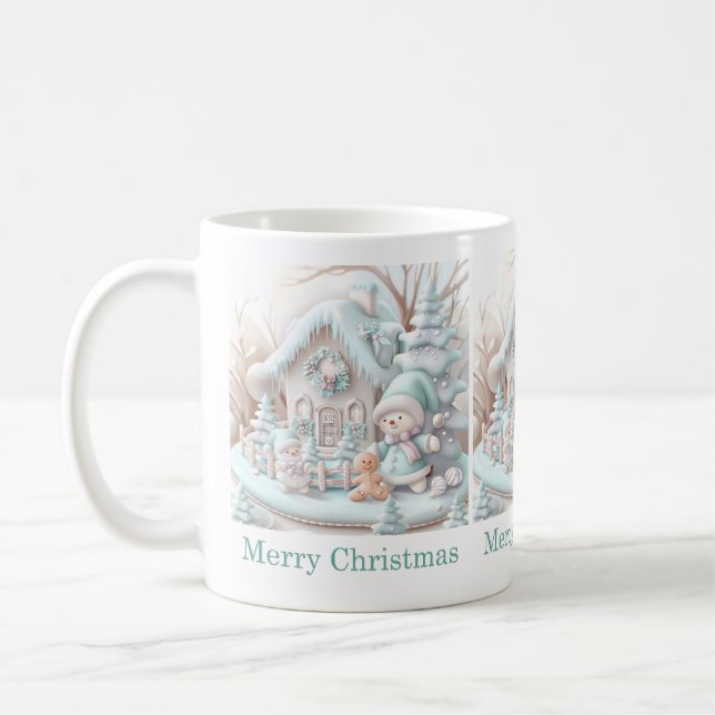 Dreamy Christmas Gingerbread House Tasse (Links)