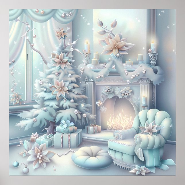 Dreamy Christmas Room Poster (Vorne)