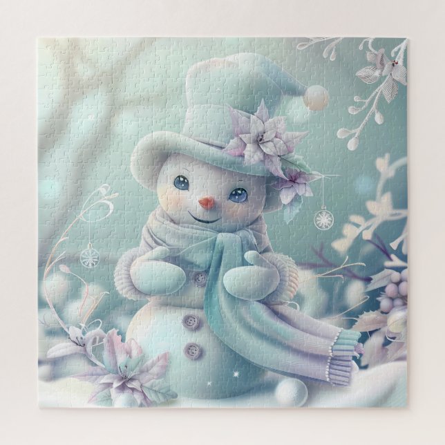 Dreamy Christmas Snowman Puzzle (Vertikal)