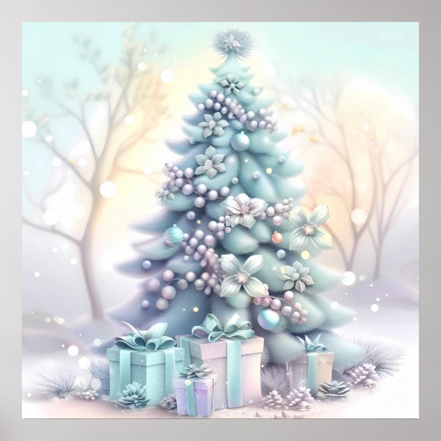 Dreamy Christmas Tree Poster (Vorne)