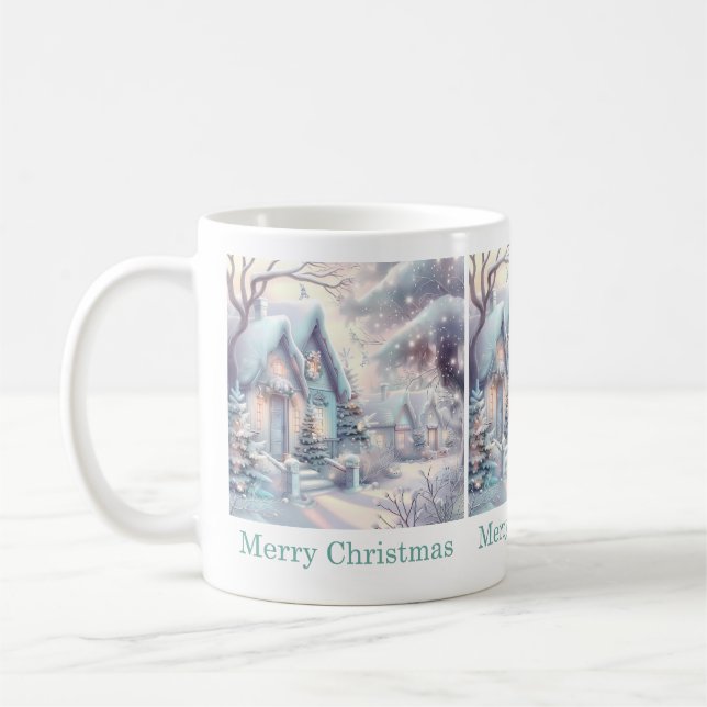 Dreamy Christmas Village Tasse (Links)