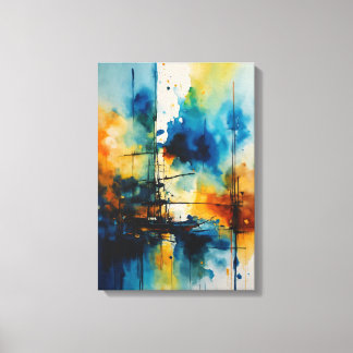 "Dreamy Cinematic Watercolor Masterpiece" Leinwanddruck