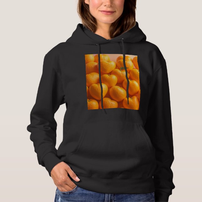 Dreamy Citrus Heart Hoodie (Vorderseite)