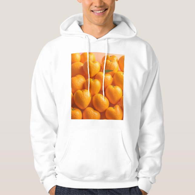 Dreamy Citrus Heart Hoodie (Vorderseite)