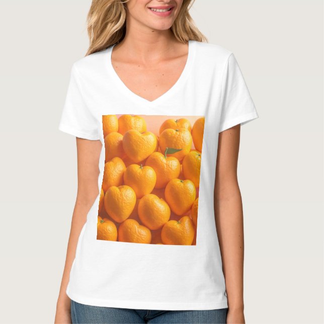 Dreamy Citrus Heart T-Shirt (Vorderseite)