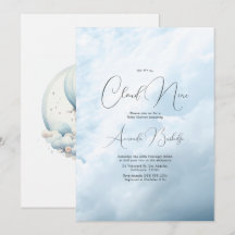 Dreamy Cloud 9 Babydusche