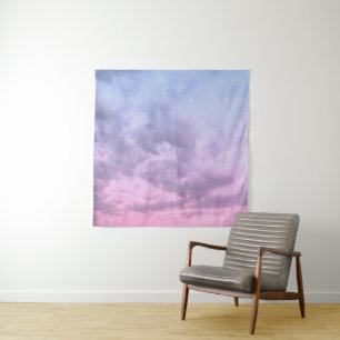 Dreamy Clouds 16 - Caribbean Sunset Wandteppich