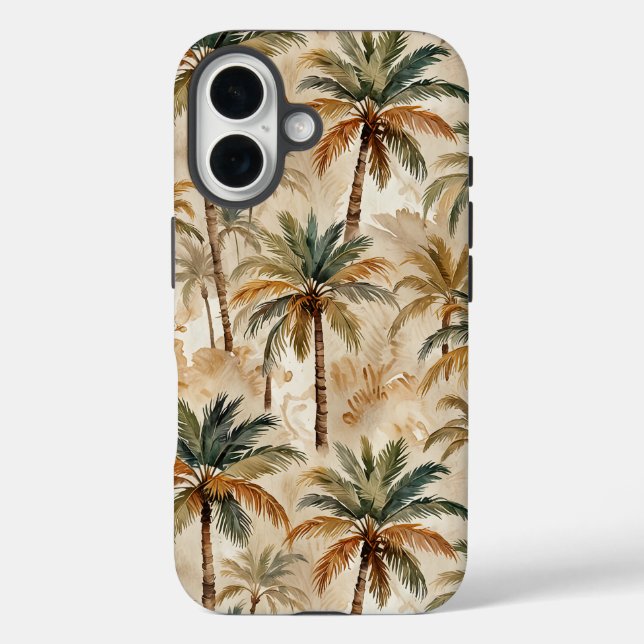 Dreamy Coconut Palm Grove Case-Mate iPhone Hülle (Rückseite)