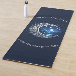 Dreamy Crescent Moon Yogamatte
