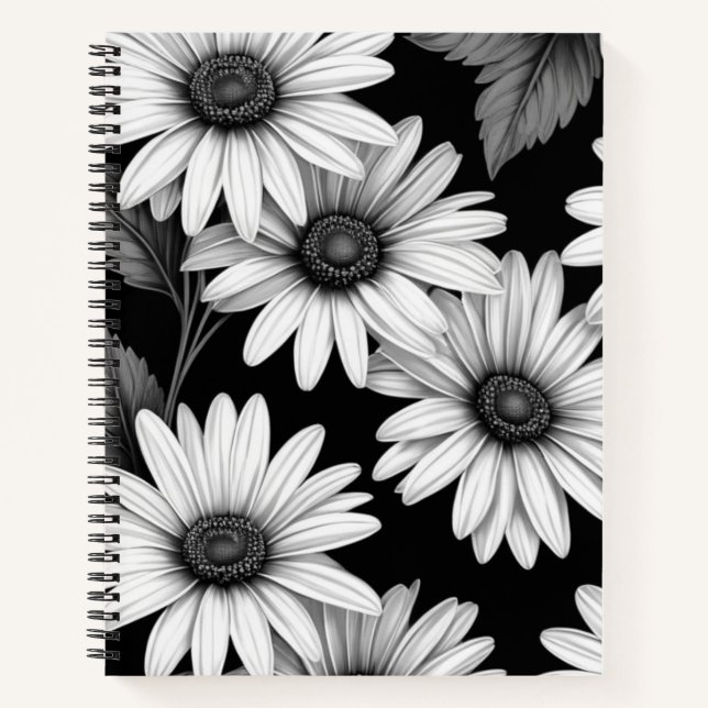 Dreamy Daisies Notizbuch (Vorderseite)