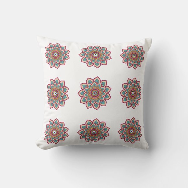 Dreamy Décor Delight: Gewohnte Kopfkissenhalme Kissen (Vorderseite)