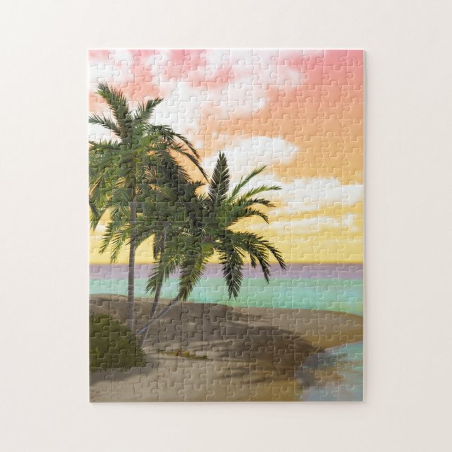 Dreamy Desert Island Puzzle (Vertikal)