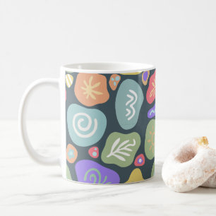 Dreamy Doodles - Vibrant Boho Nature Motif Design Kaffeetasse