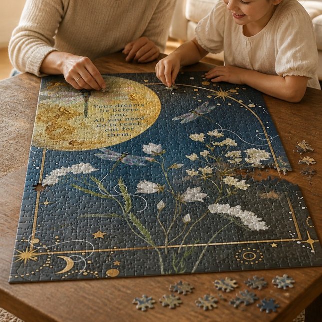 Dreamy Dragonfly Inspirational Jigsaw Puzzle (Von Creator hochgeladen)
