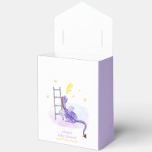 Dreamy Fairytale Dragon Cloud Stars Baby Dusche