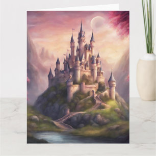Dreamy Fantasy Burg Kunstvoll wandern im Valle Ver Karte
