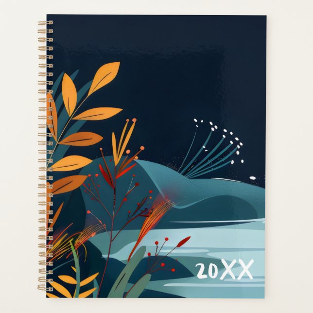 Dreamy Floral Landschaft Planer (Vorderseite)