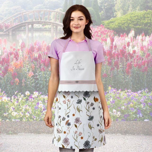 Dreamy Florals Backen und Kochen Schürze (Dreamy Florals Baking and Cooking Apron)